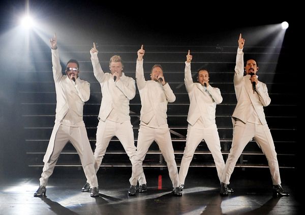 AJ McLean, Nick Carter, Brian Littrell, Howie Dorough and Kevin Richardson Photo
