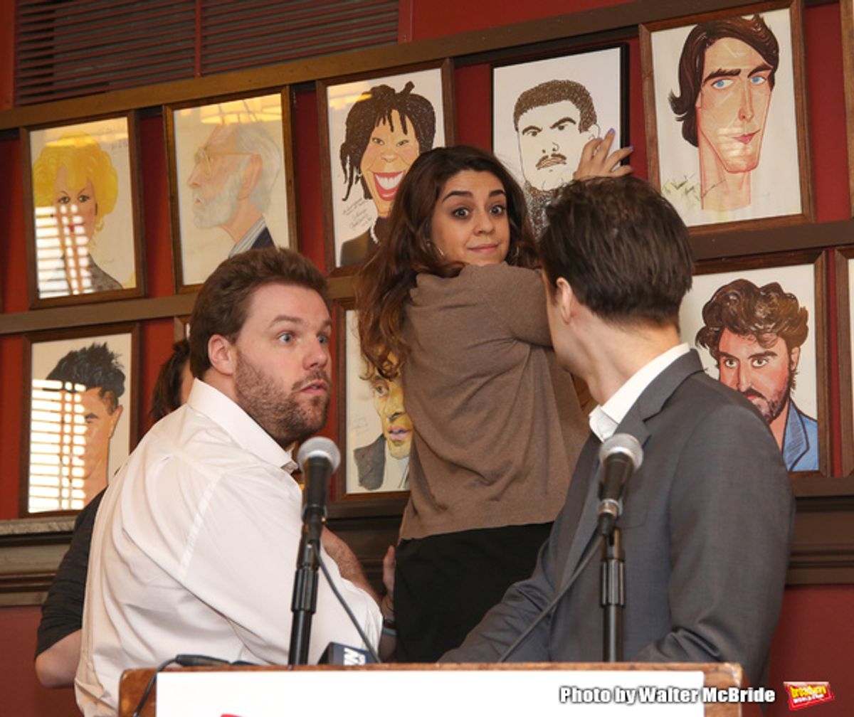 Henry Lewis, Rob Falconer, Nancy Zamit and Henry Shields at 