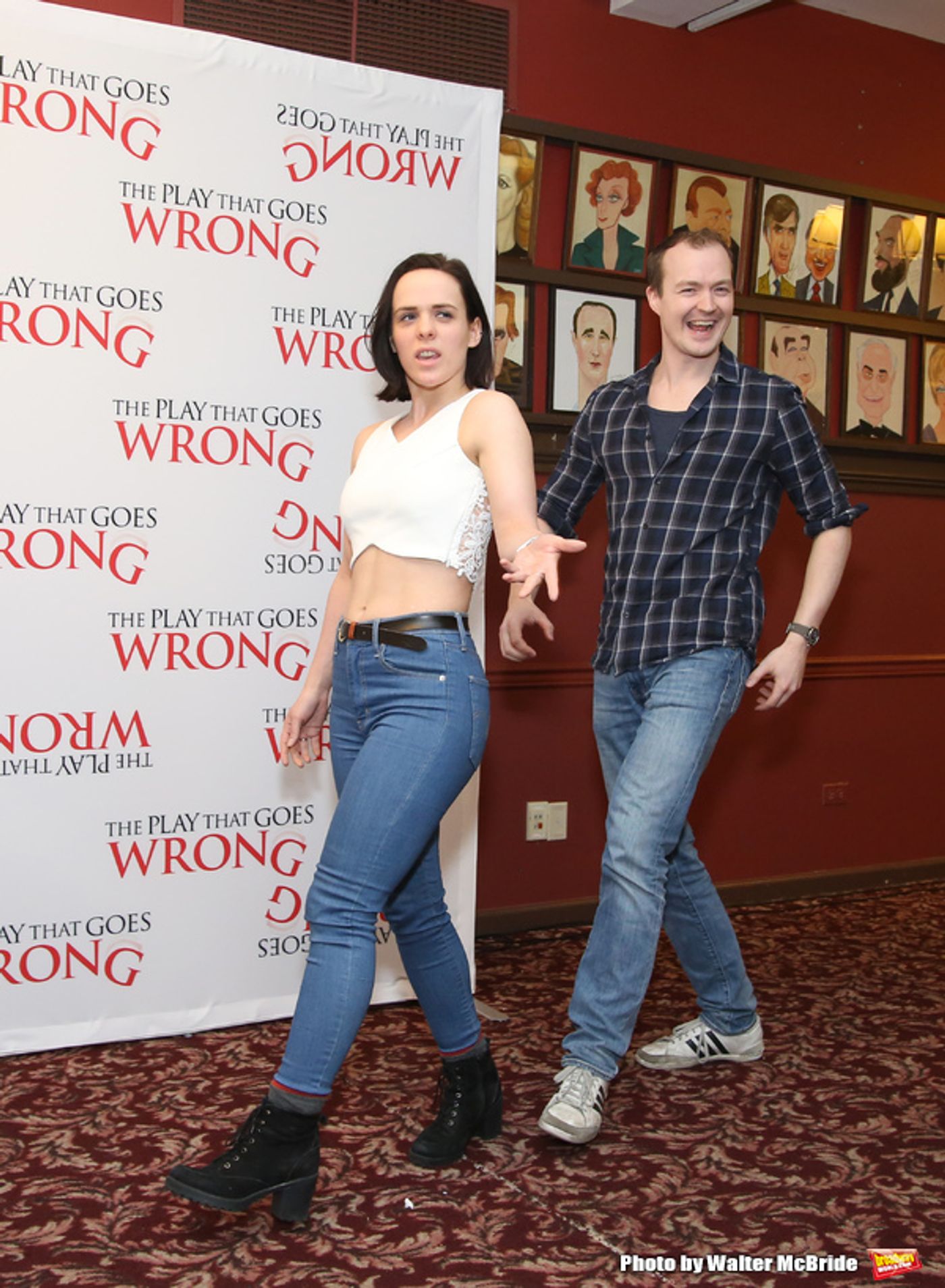 Photo Coverage: So Wrong, Yet So Right- Meet the Cast of THE PLAY THAT GOES WRONG on Broadway!  Image
