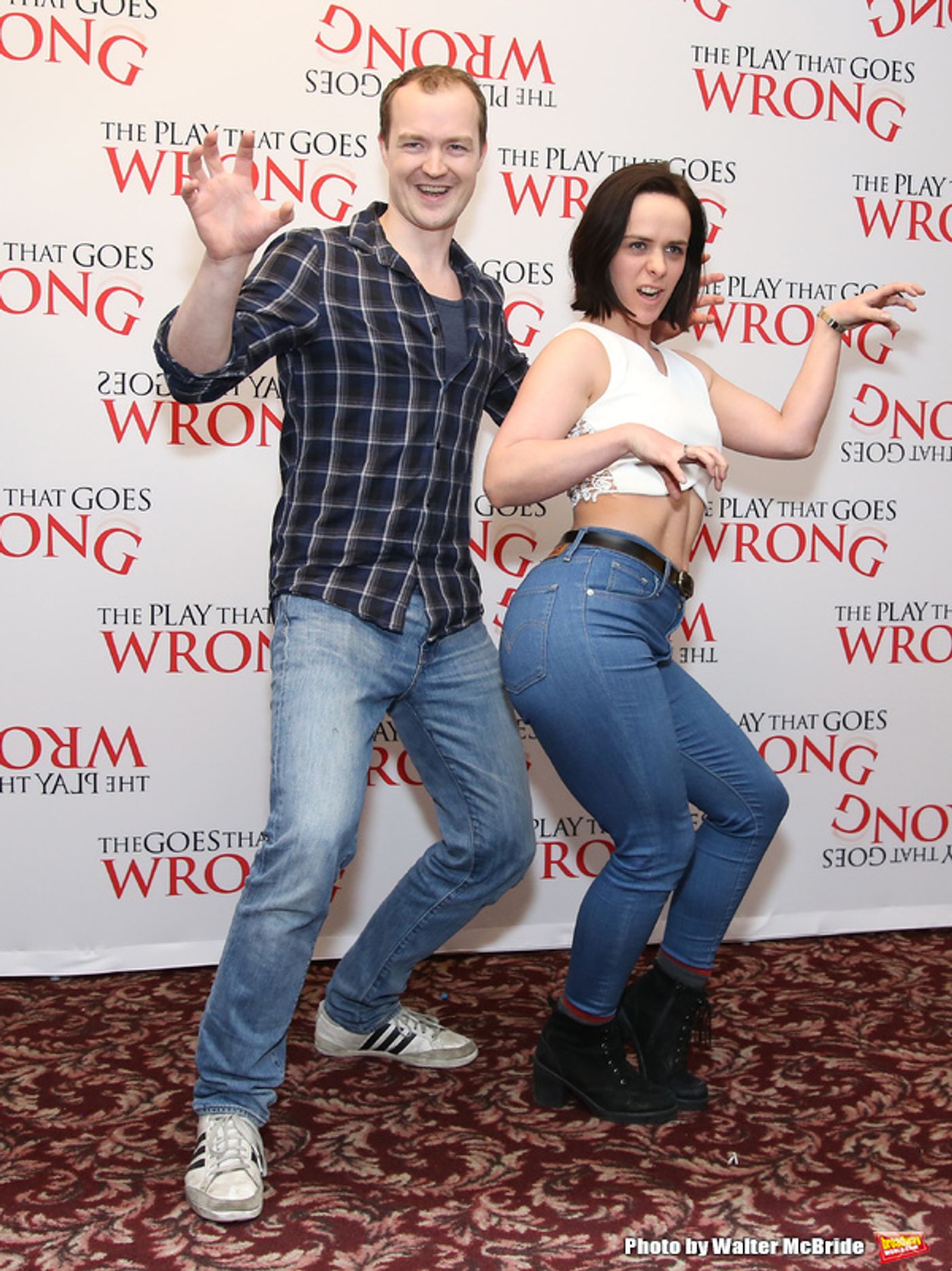 Photo Coverage: So Wrong, Yet So Right- Meet the Cast of THE PLAY THAT GOES WRONG on Broadway!  Image