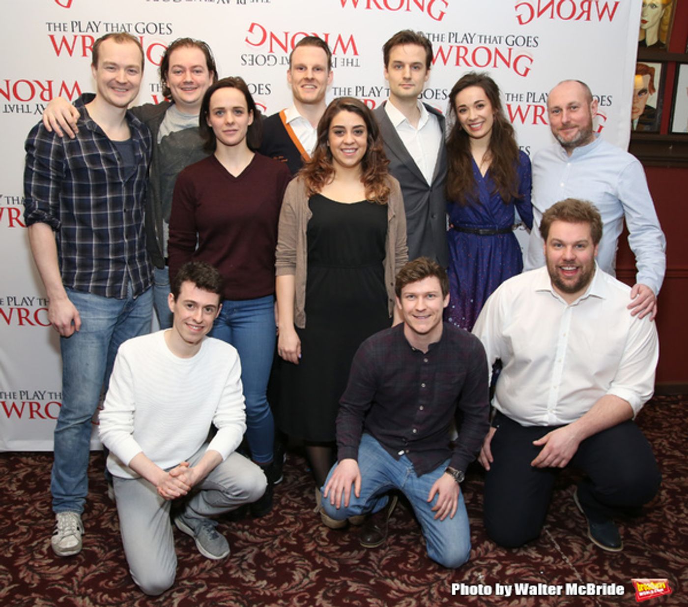 Photo Coverage: So Wrong, Yet So Right- Meet the Cast of THE PLAY THAT GOES WRONG on Broadway!  Image