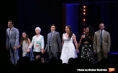 John Behlmann, Sas Goldberg, Barbara Barrie, Gideon Glick, Lindsay Mendez, Rebecca Na Photo