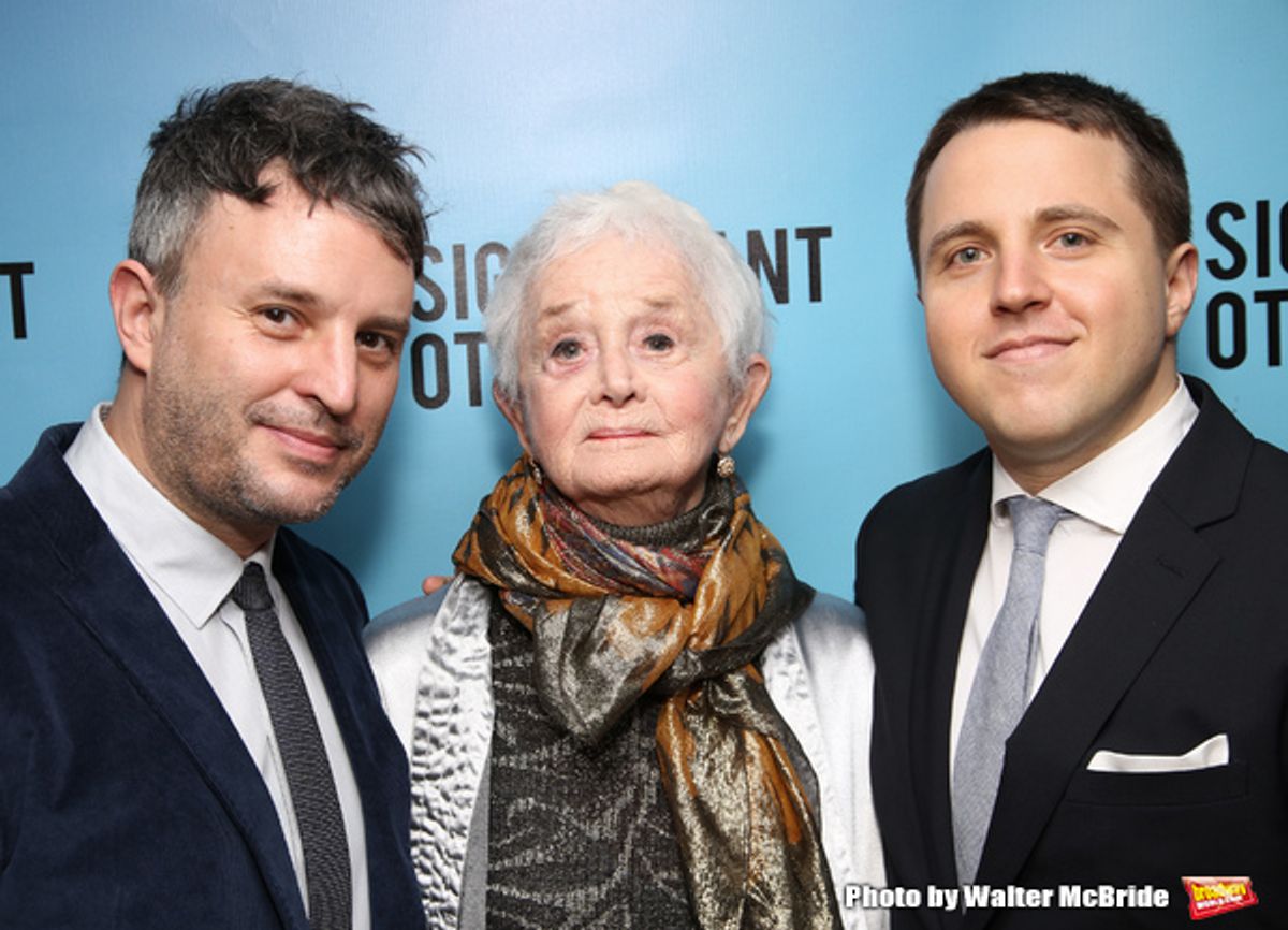 Trip Cullman, Barbara Barrie and Joshua Harmon at 