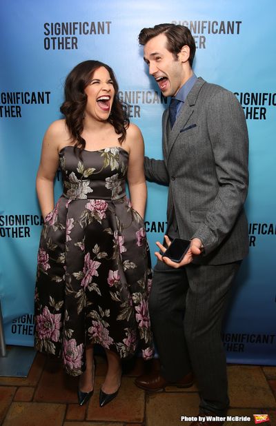Lindsay Mendez and John Behlmann  Photo