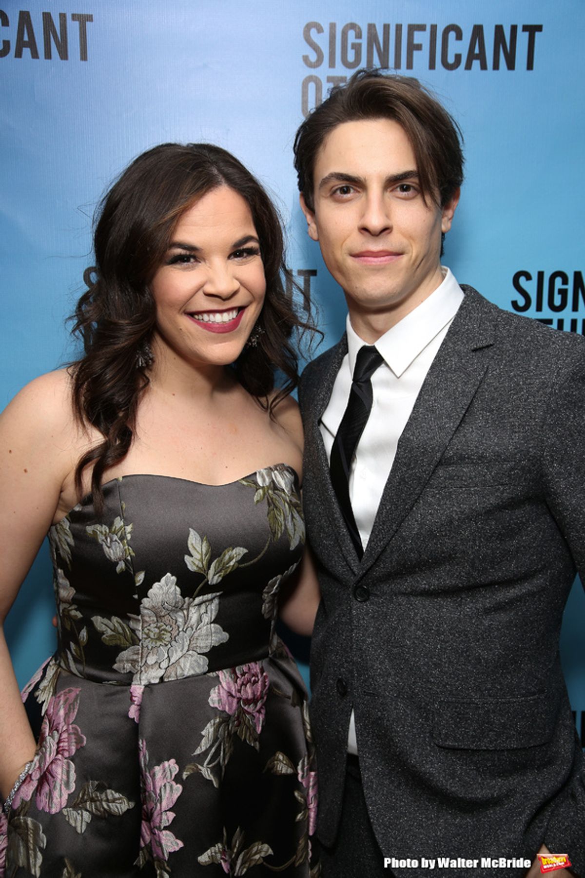 Lindsay Mendez and Derek Klena at 