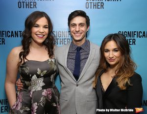 Lindsay Mendez, Gideon Glick and Sas Goldberg Photo