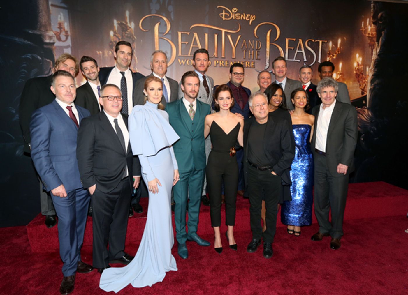 Photo Flash: BEAUTY AND THE BEAST Cast Hit Red Carpet for World Premiere  Image