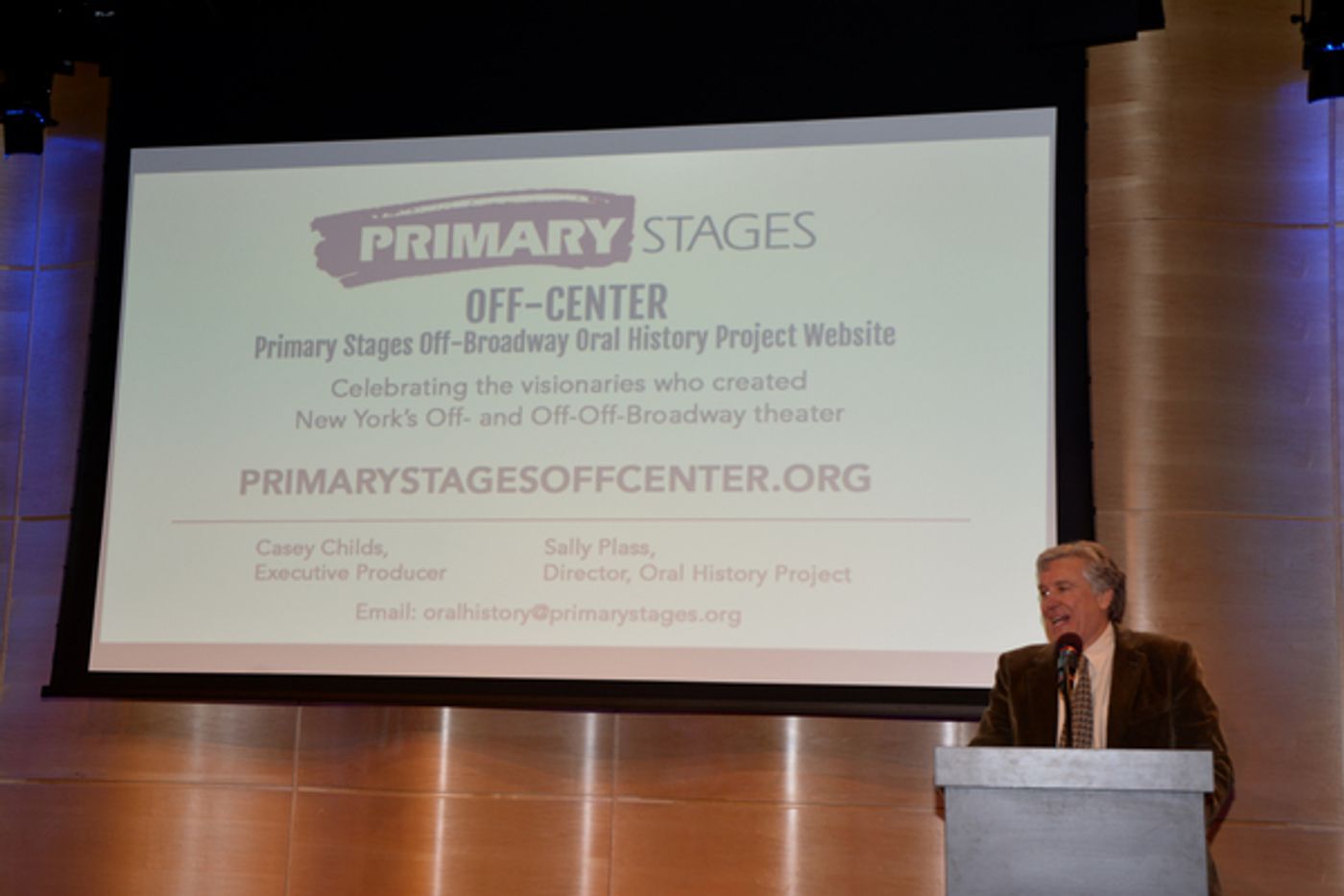 Photo Coverage: Primary Stages' ORAL HISTORY PROJECT Makes it's Debut  Image