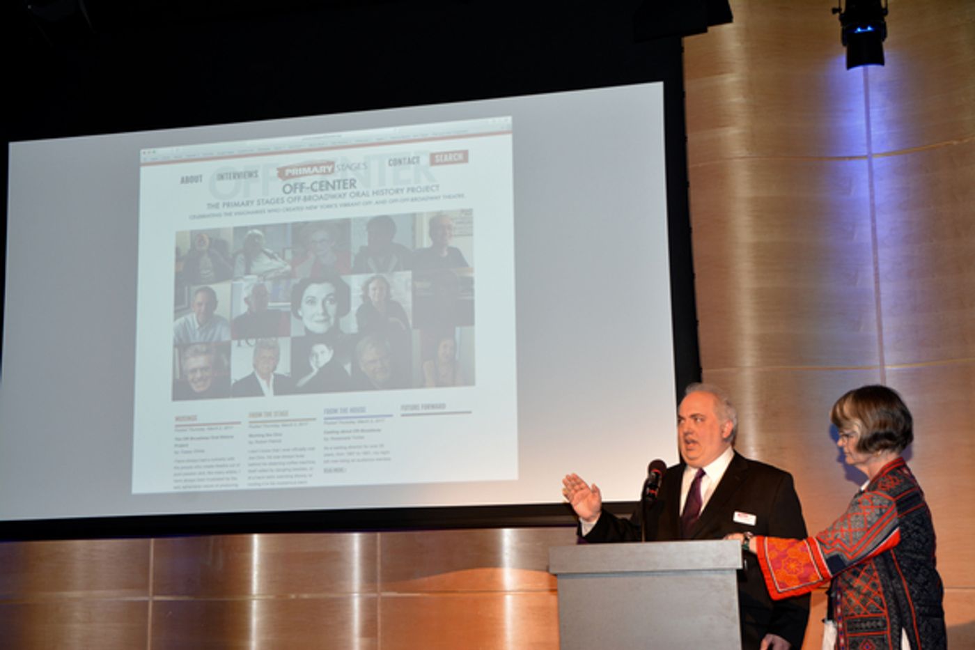 Photo Coverage: Primary Stages' ORAL HISTORY PROJECT Makes it's Debut  Image