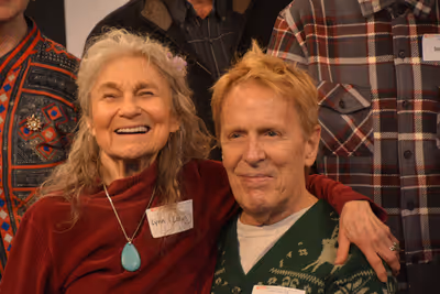 Lynn Cohen and John Gilman Photo