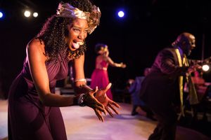 Tiffany Byrd, Ashley D. Buster, and DeMone @ BroadwayWorld Tiffany Byrd, Ashley D. Buster, and DeMone Photo