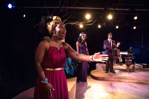 Ashley D. Buster, Tiffany Byrd, and A.J. Calbert @ BroadwayWorld Ashley D. Buster, Tiffany Byrd, and A.J. Calbert Photo