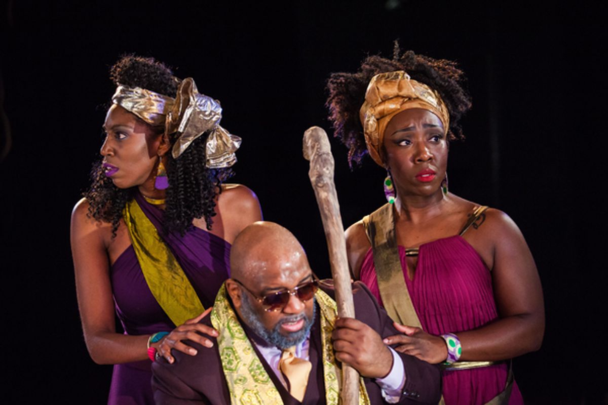 Tiffany Byrd, DeMone, and Ashley D. Buster  at 