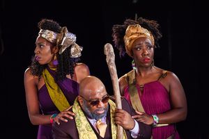 Tiffany Byrd, DeMone, and Ashley D. Buster @ BroadwayWorld Tiffany Byrd, DeMone, and Ashley D. Buster Photo