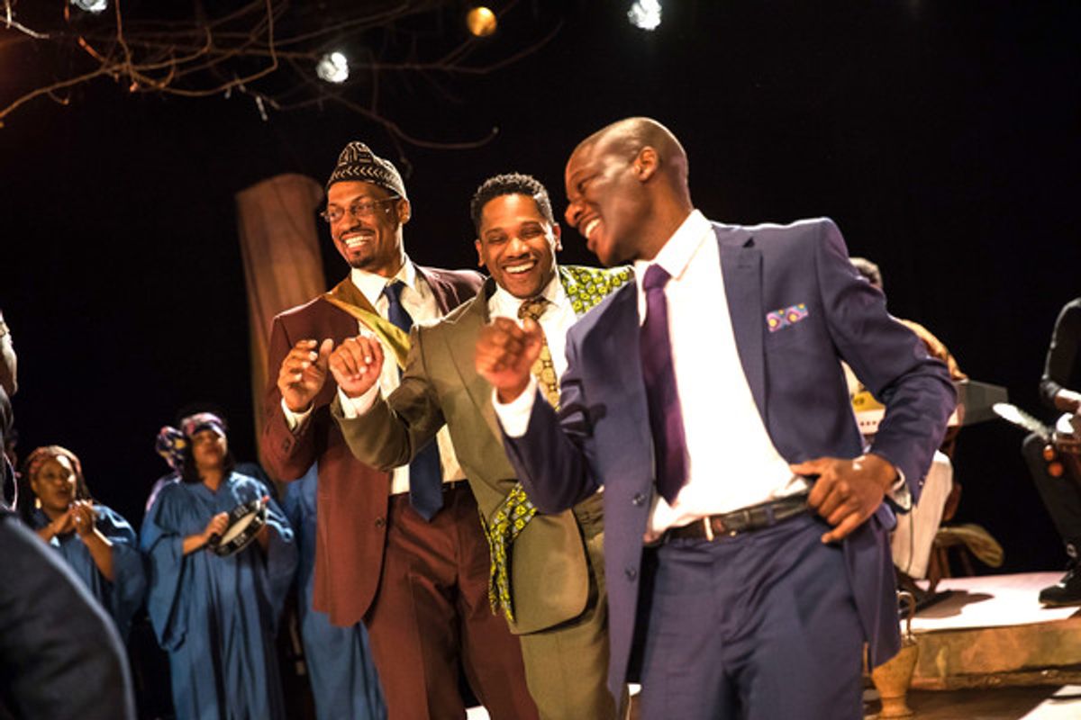 A. J. Calbert, Rafealito Ross, and Greg Watkins  at 