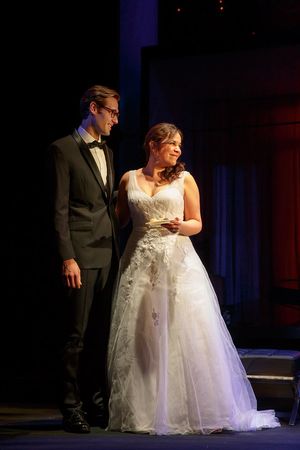 John Behlmann and Lindsay Mendez Photo