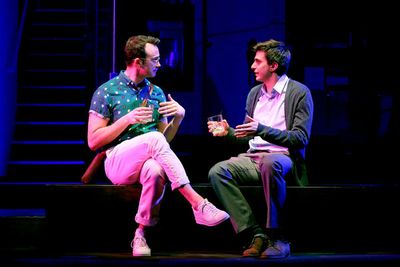 Luke Smith and Gideon Glick Photo