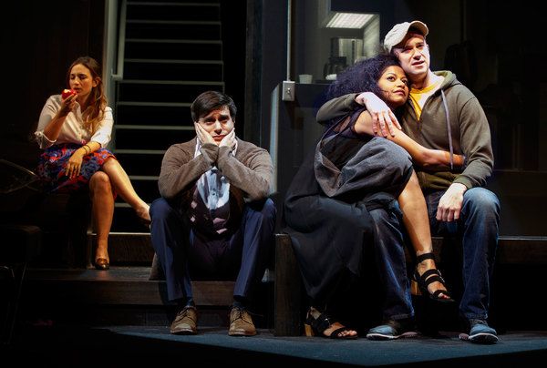 Sas Goldberg, Gideon Glick, Rebecca Naomi Jones and Luke Smith Photo