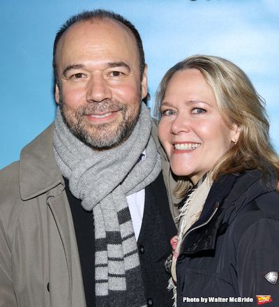 Danny Burstein and Rebecca Luker  Photo