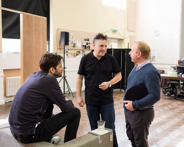 Adrian Scarborough, Patrick Marber and Adrian Scarborough  Photo