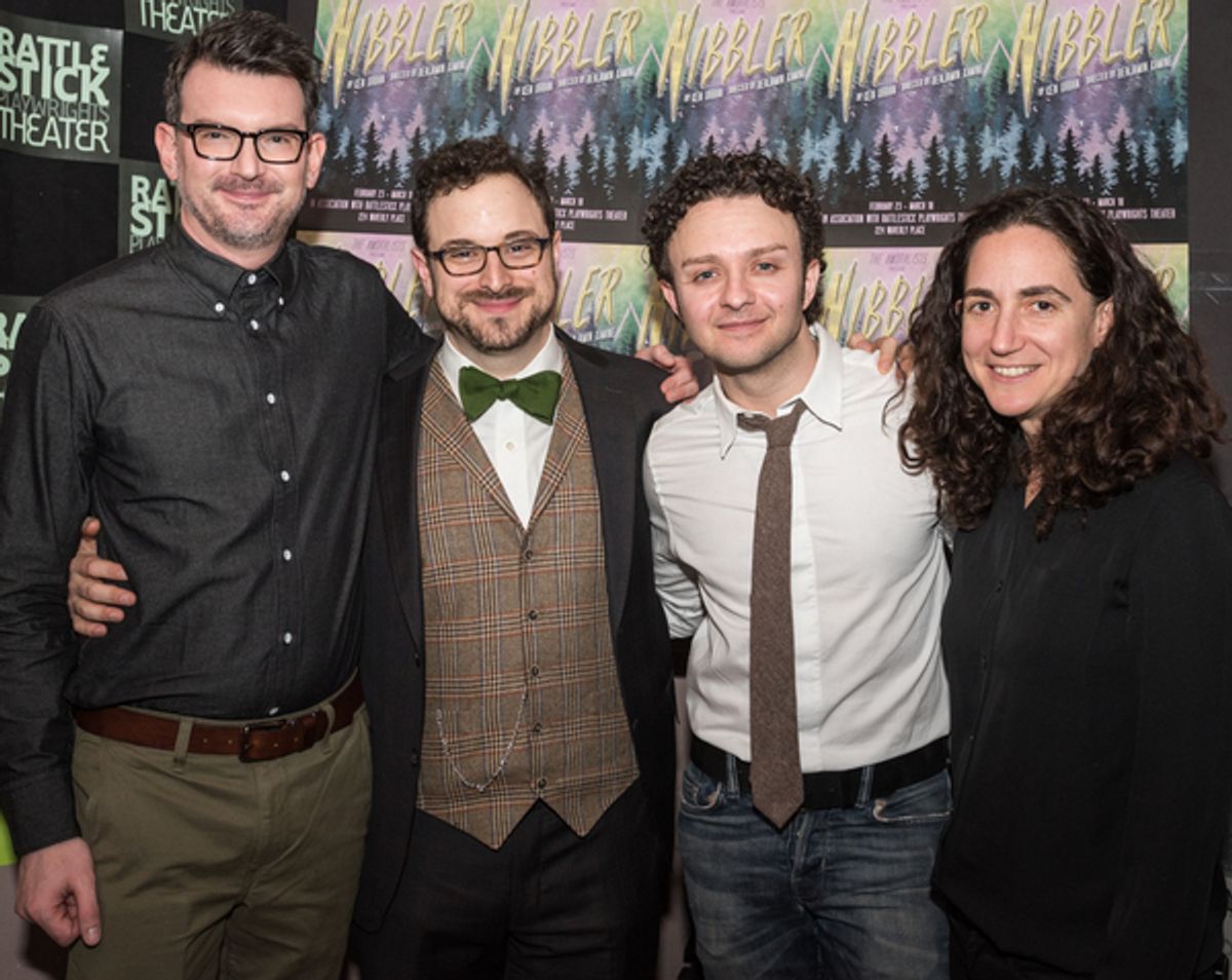 Ken Urban, Benjamin Kamine, James Kautz, Daniella Topol at 