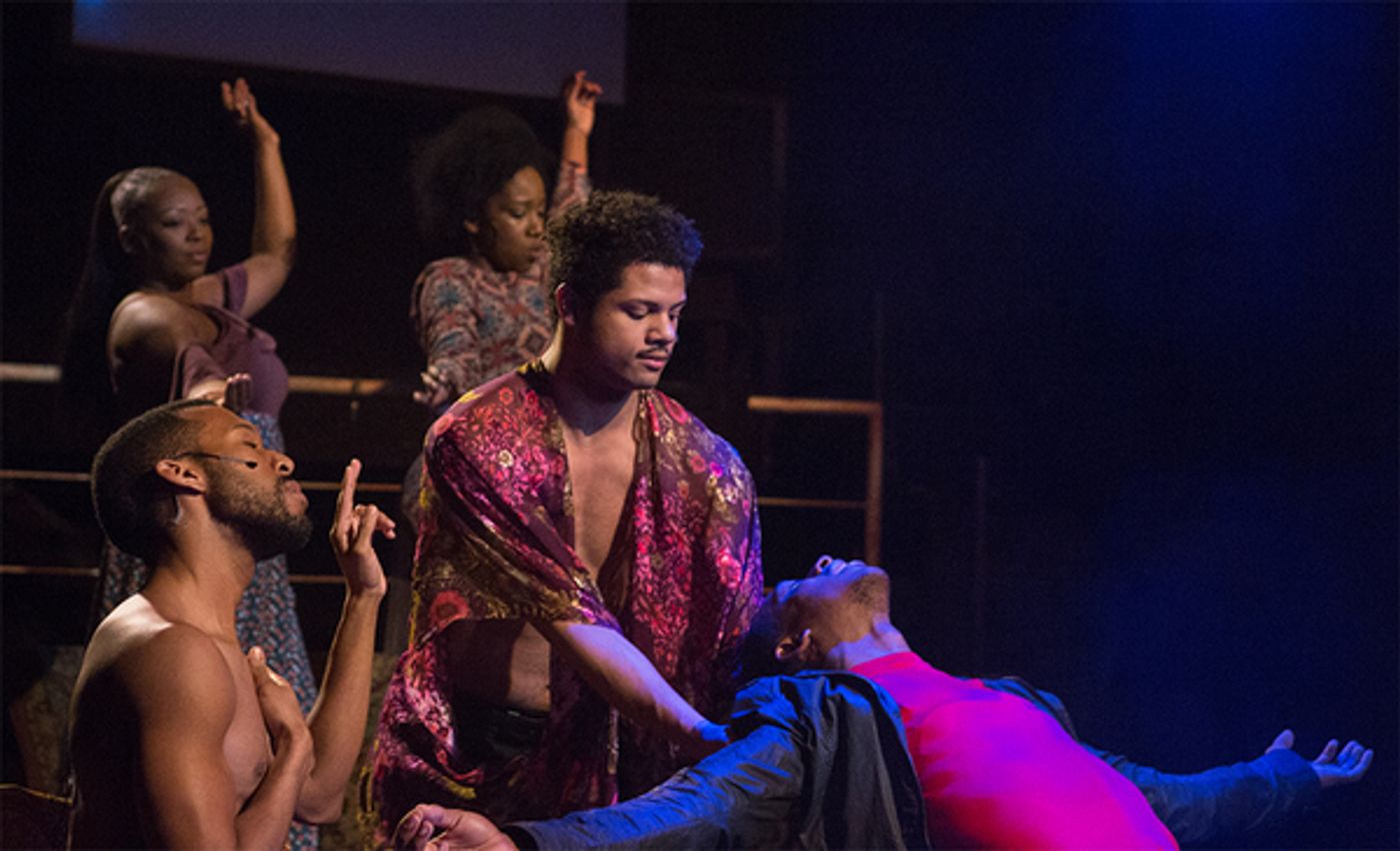 Photo Flash: Theatrical Convention Clashes with a Young Bohemian in Theatre Three's PASSING STRANGE  Image