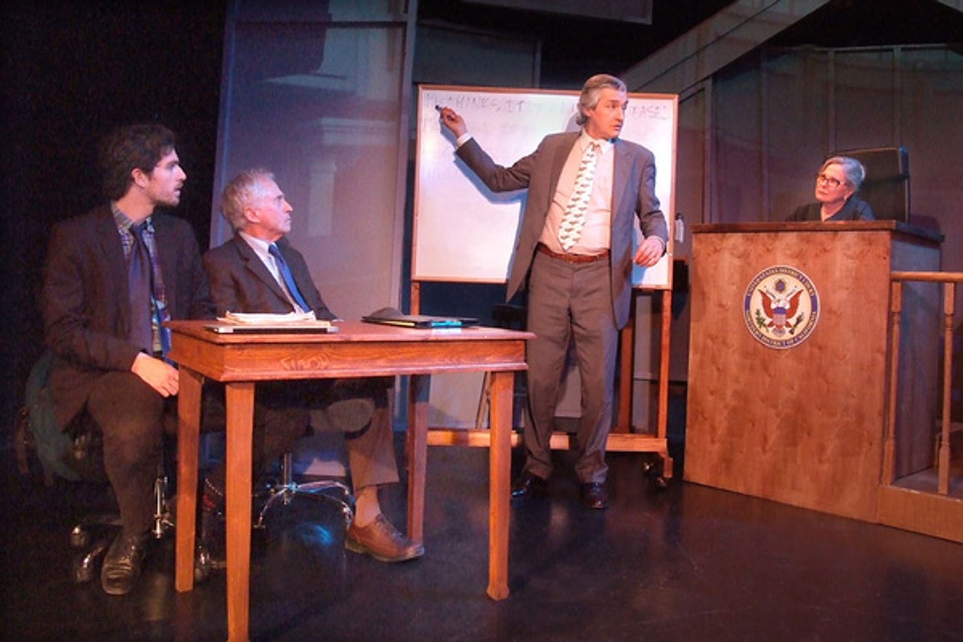 Photo Flash: Modern Take on Scientific Status Quo Twists Moral Questions in DISINHERIT THE WIND  Image