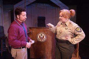 Tony Cicchetti and Caroline Simone O''Brien @ BroadwayWorld Tony Cicchetti and Caroline Simone O''Brien Photo