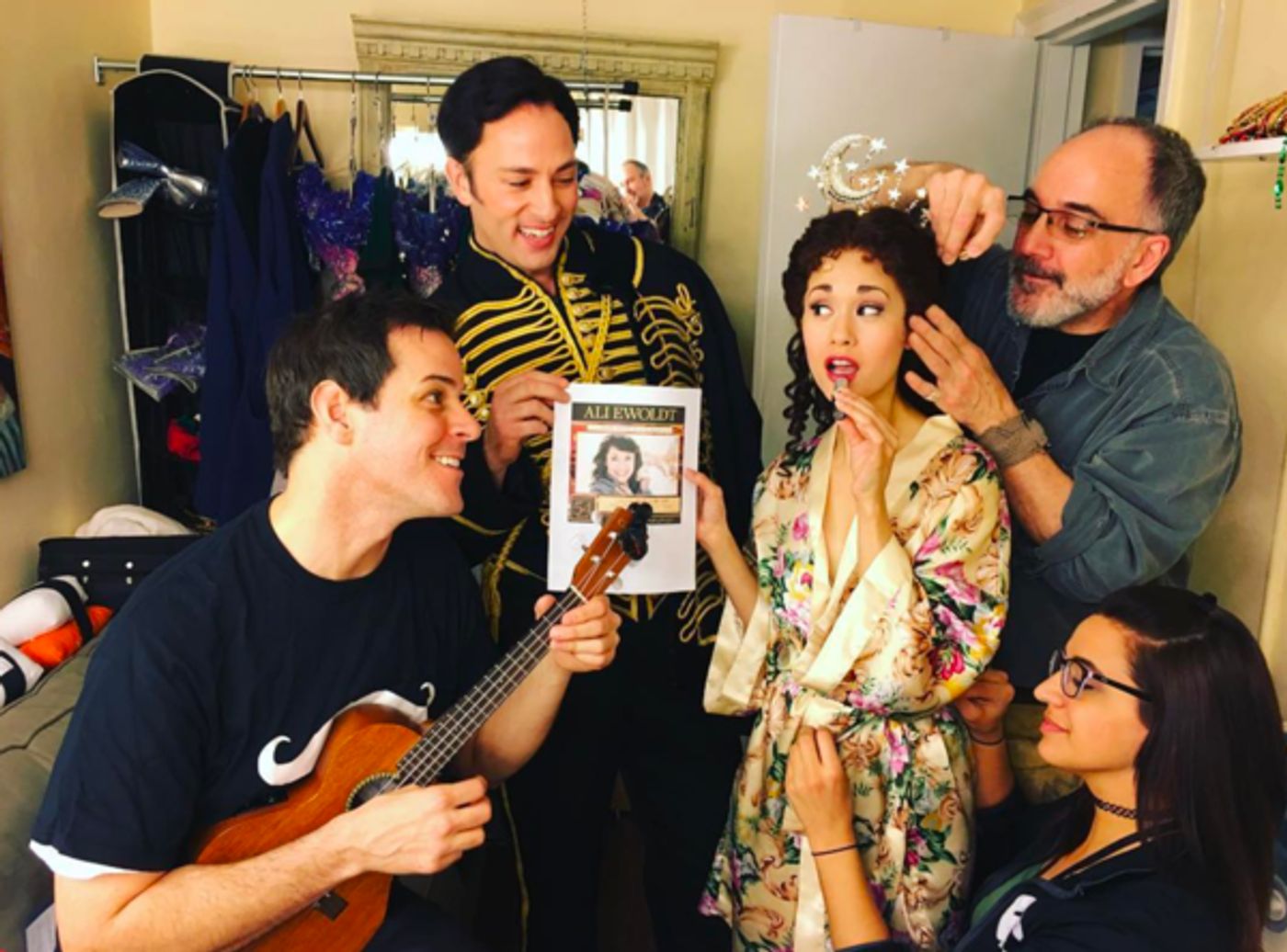 Photo Flash: SUNDAY IN THE PARK Finishes the Cookie, All's Well and Chill on SUNSET BOULEVARD, and More Saturday Intermission Pics!  Image