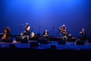 Triona Marshall, Matt Molloy, Kevin Conneff, Paddy Moloney, Jon Pilatzke, Tim Edey and Tara Breen @ BroadwayWorld Triona Marshall, Matt Molloy, Kevin Conneff, Paddy Moloney, Jon Pilatzke, Tim Edey an Photo