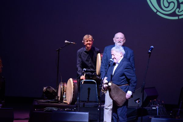 Kevin Conneff, Matt Molloy and Paddy Moloney Photo