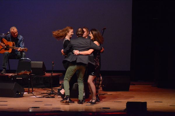 Jon Pilatzke, Alyth McCormack, Nathan Pilatzke and Cara Butler Photo