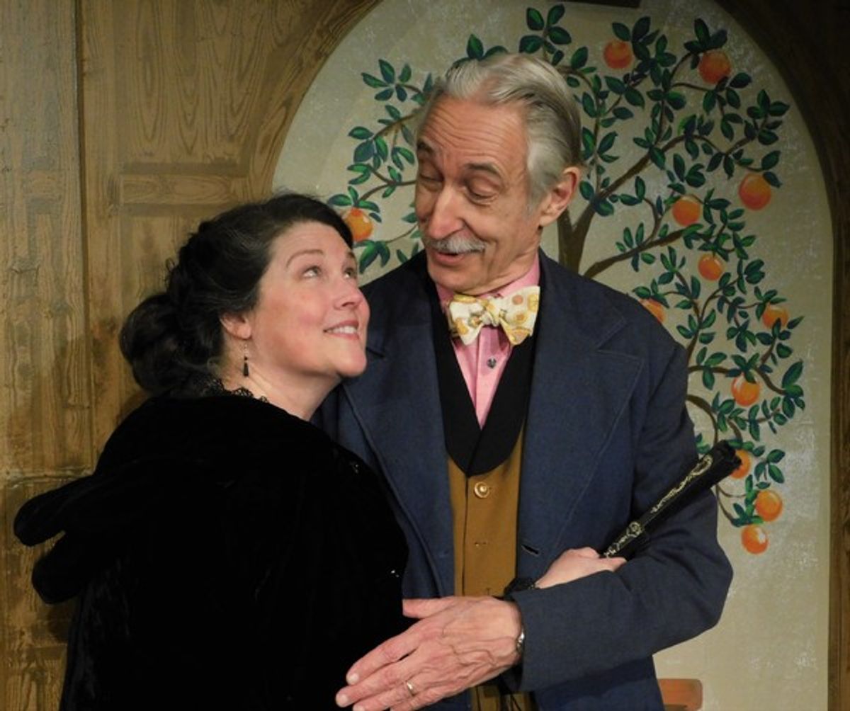 Carol Thompson and Mort Paterson at 