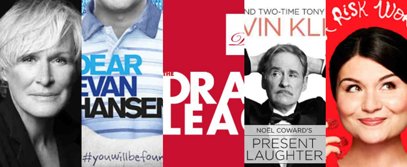 Bid to Meet Glenn Close, Ben Platt, Phillipa Soo and More with Drama League's 2017 Charity Auction  Image