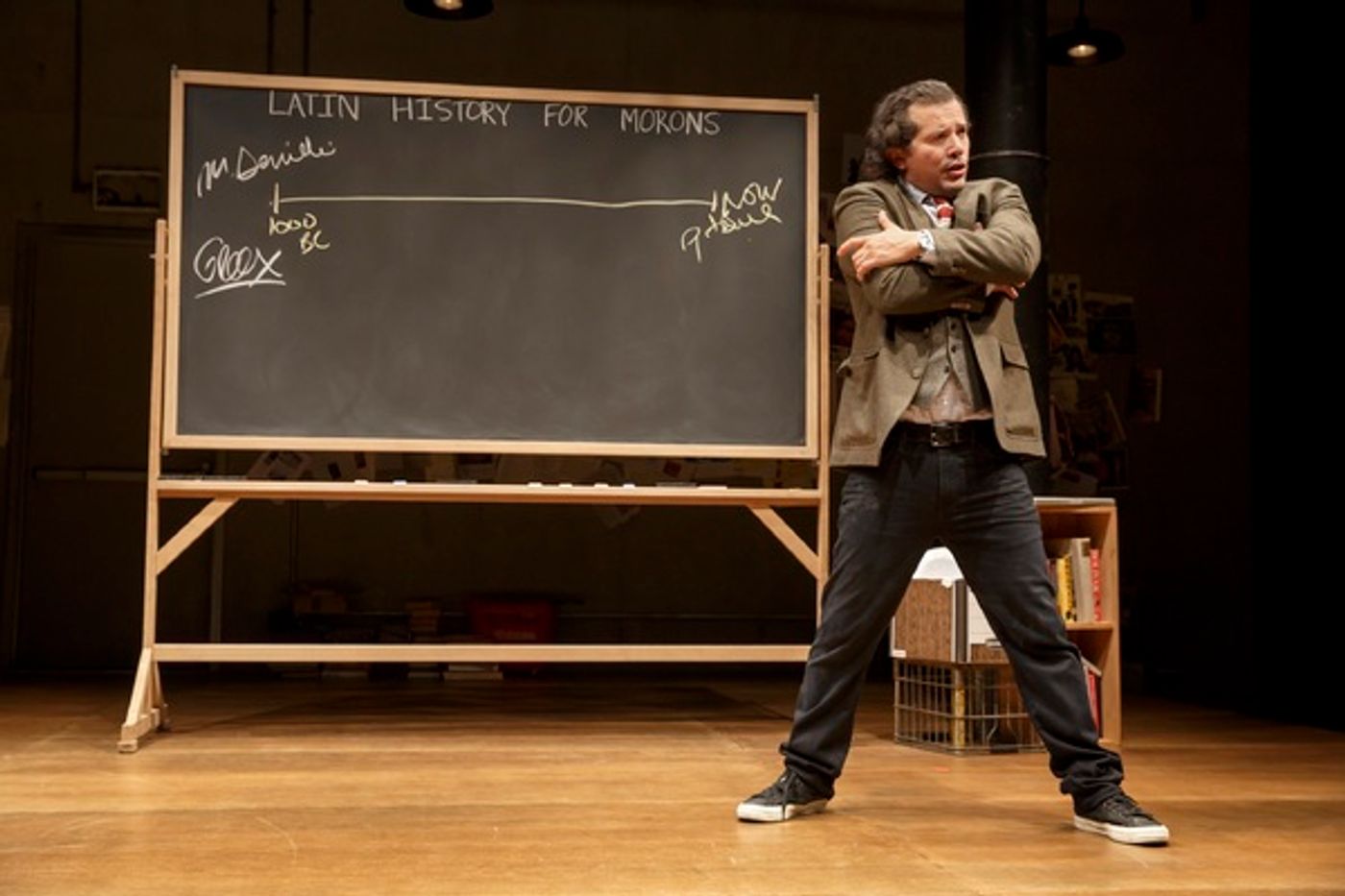 Photo Flash: First Look at John Leguizamo in LATIN HISTORY FOR MORONS at The Public Theater Photo Flash: First Look at John Leguizamo in LATIN HISTORY FOR MORONS at The Public Theater Image