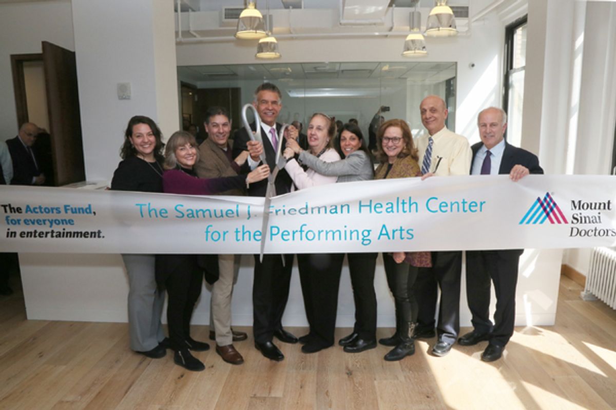 Samantha Ender, Maureen Donnelly, Jim Bracchitta, Brian Stokes Mitchell, Gale Brewer, Lisa Mazie, Barbara Davis, Tom Viola, and Joe Benincasa at 