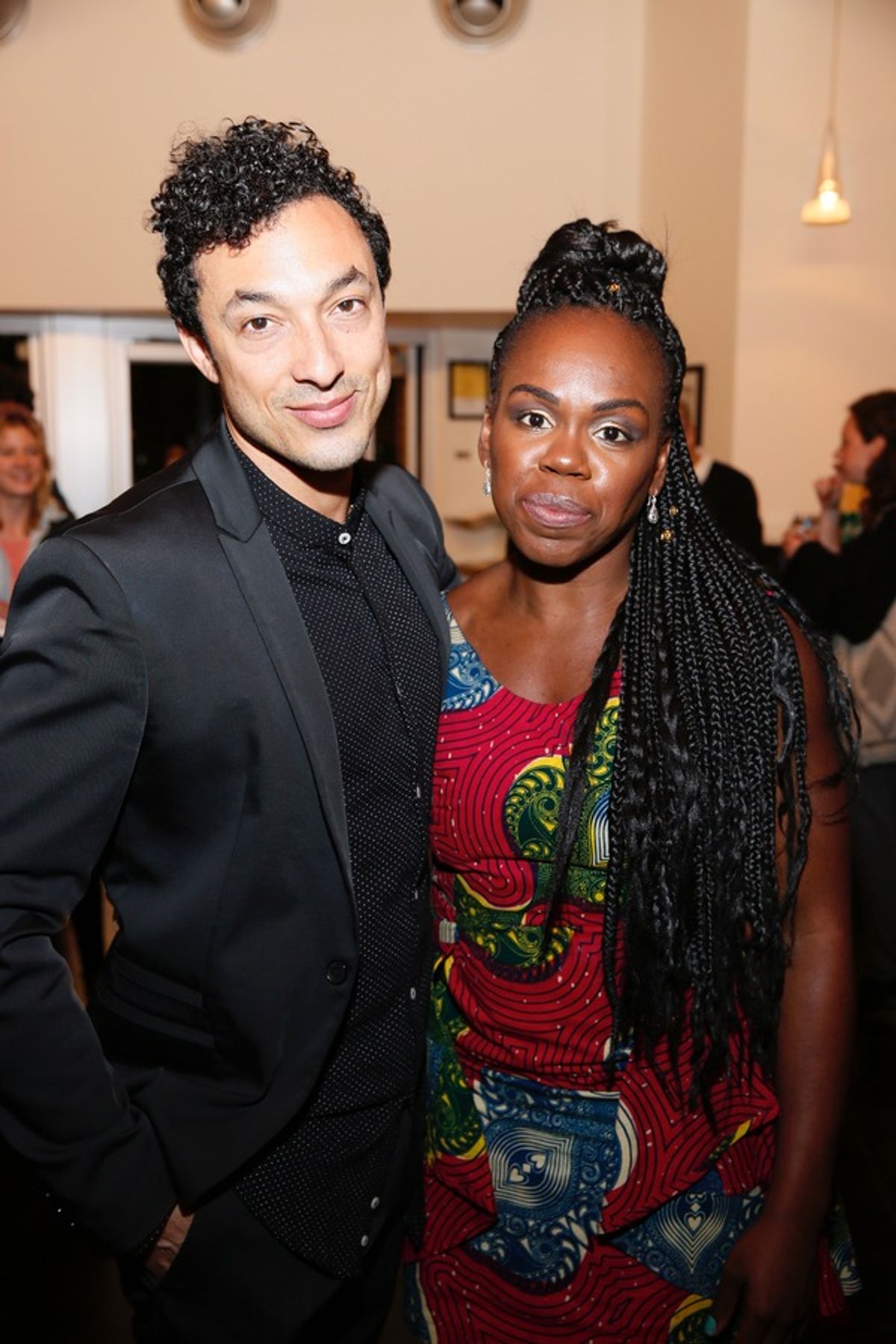 Wade Allain-Marcus and  Ngozi Anyanwu at 