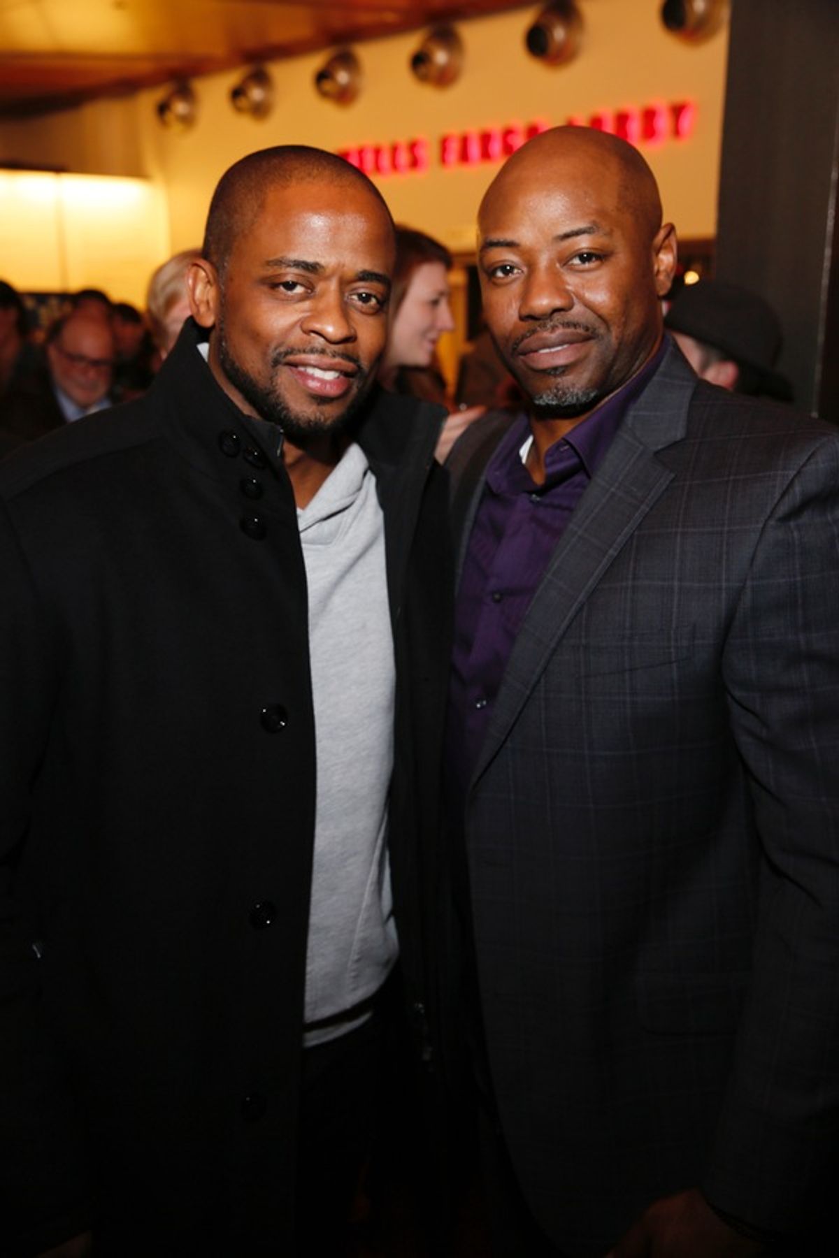 Dule Hill and Dayo Ade at 