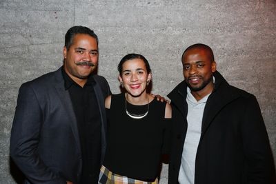 Freedome Bradley-Ballentine,  Patricia McGregor and Dule Hill Photo