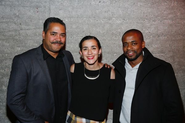 Freedome Bradley-Ballentine,  Patricia McGregor and Dule Hill Photo
