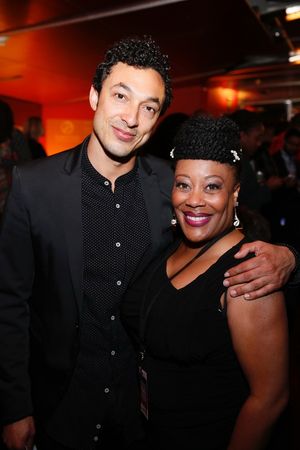 Wade Allain-Marcus and Carla Renata @ BroadwayWorld Wade Allain-Marcus and Carla Renata Photo
