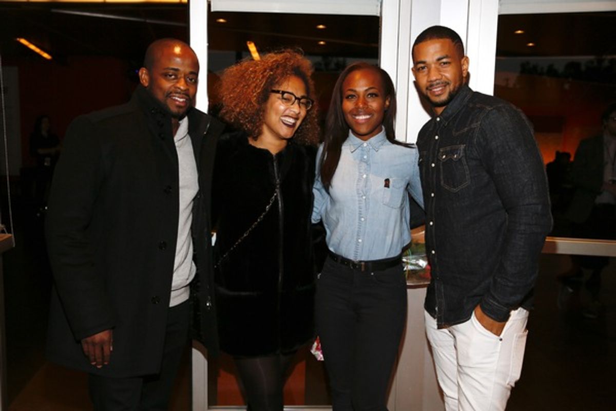 Dule Hill, Amanda Seales, DeWanda Wise and Alano Miller  at 