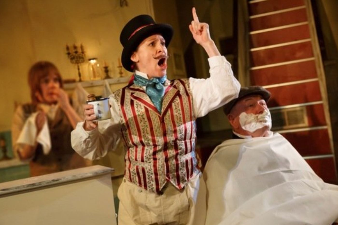 Review: Demon Barber Moves To Barrow Street In An Intimate SWEENEY TODD  Image