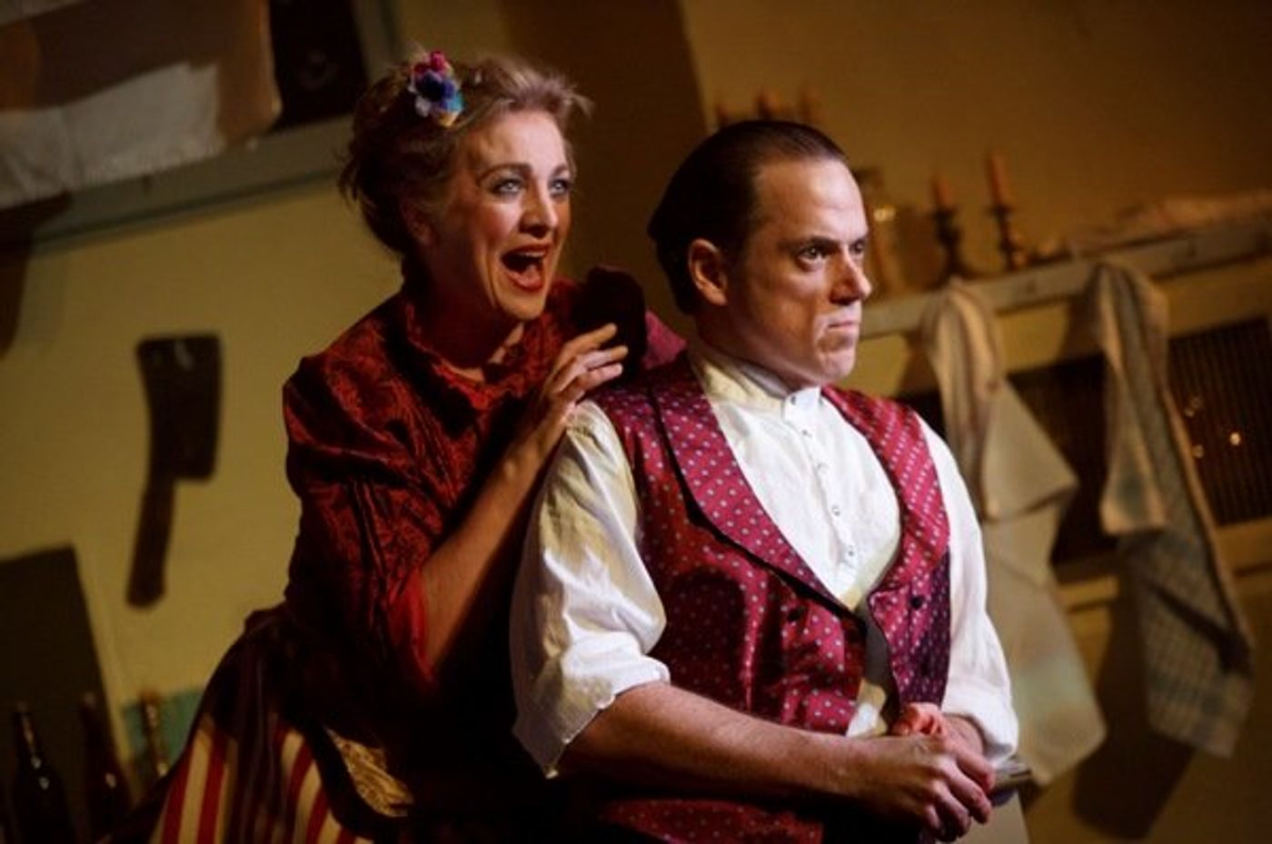 Review: Demon Barber Moves To Barrow Street In An Intimate SWEENEY TODD  Image