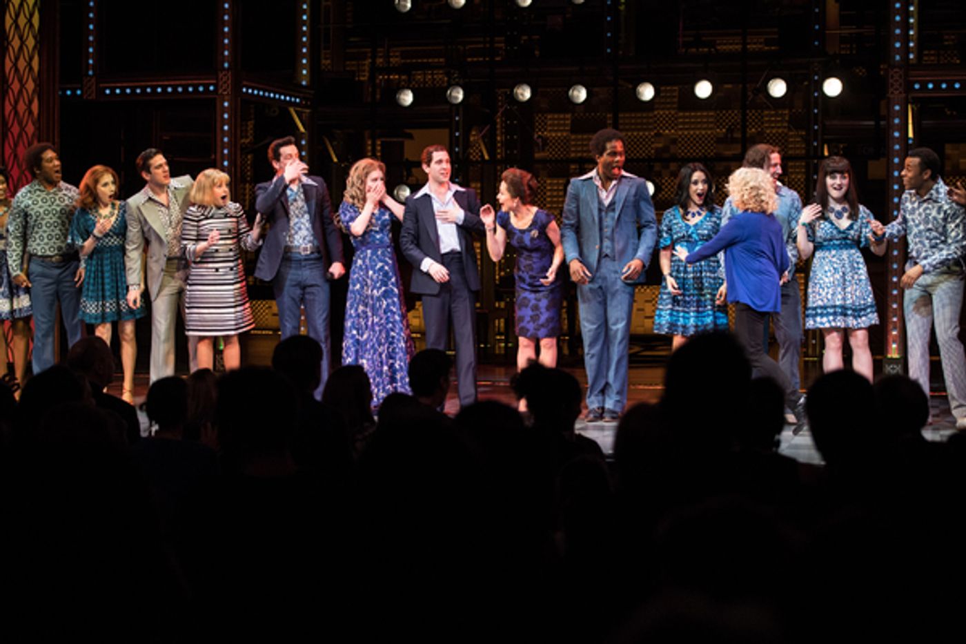 Photo Flash: Carole King Surprises West End Production of BEAUTIFUL- THE CAROLE KING MUSICAL  Image