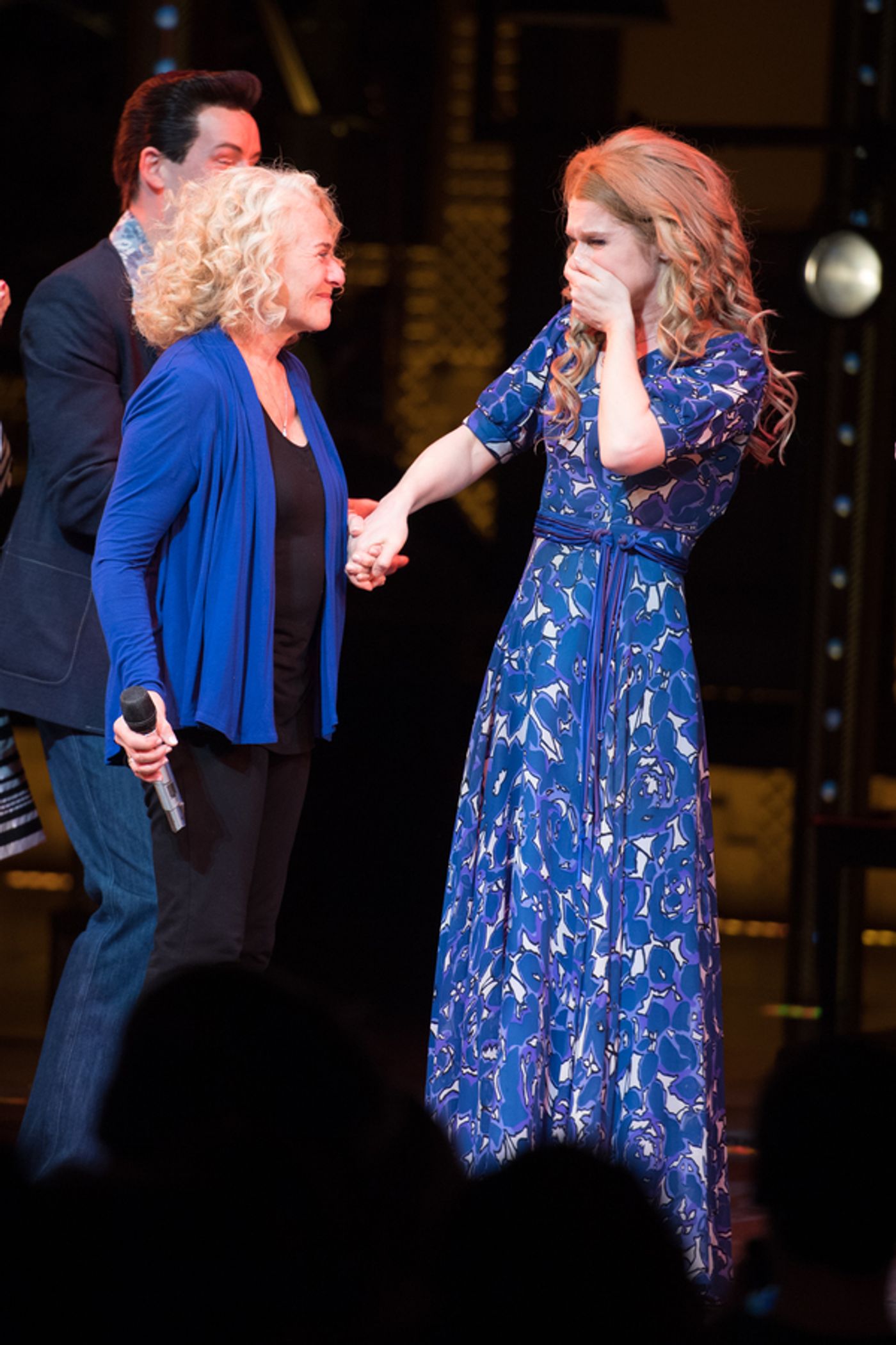 Photo Flash: Carole King Surprises West End Production of BEAUTIFUL- THE CAROLE KING MUSICAL  Image