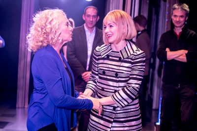 Carole King and Lorna Want Photo