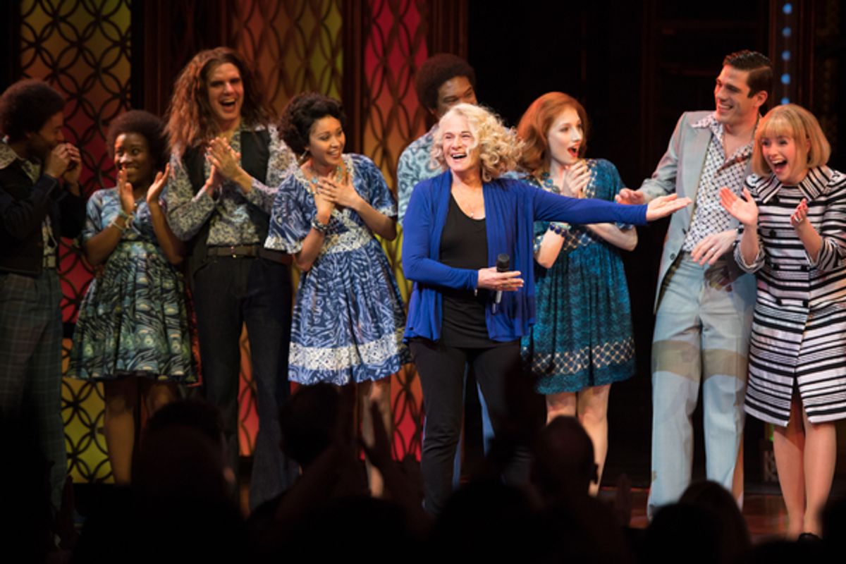 Carole King surprises West End cast of BEAUTIFUL - THE CAROLE KING MUSICAL at 