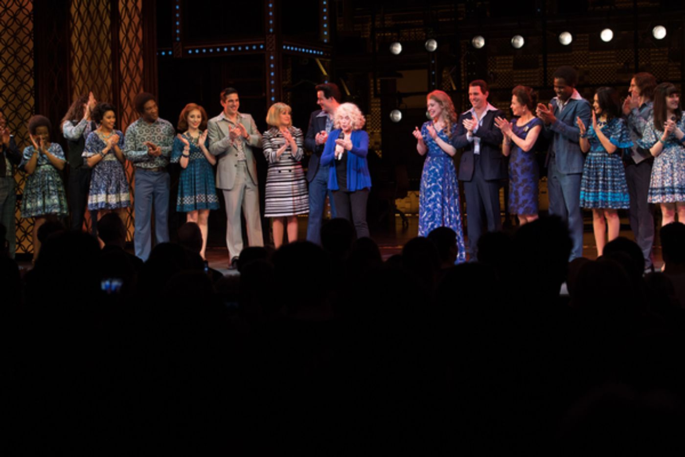 Photo Flash: Carole King Surprises West End Production of BEAUTIFUL- THE CAROLE KING MUSICAL  Image