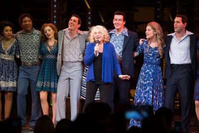 Carole King surprises West End cast of BEAUTIFUL - THE CAROLE KING MUSICAL Photo